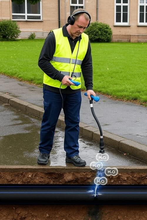 Empresa de Deteção e reparação de fugas de água