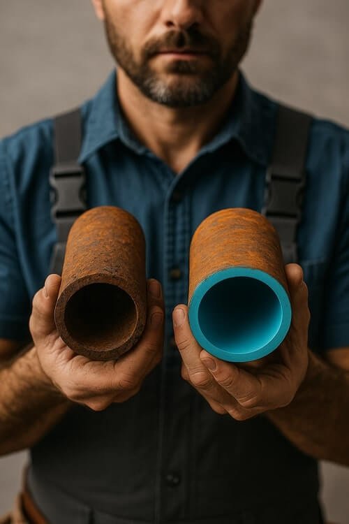 Especialistas em reabilitação de tubagens