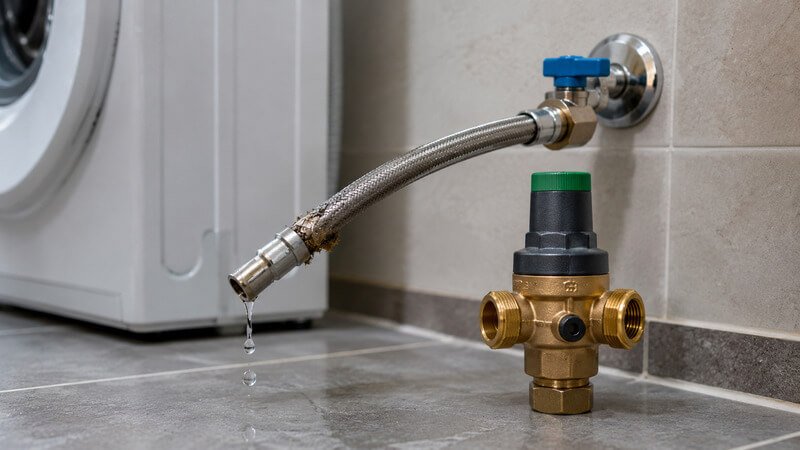 Esta imagem deve mostrar uma consequência real da pressão elevada e a importância da prevenção, sem recorrer à presença de técnicos.